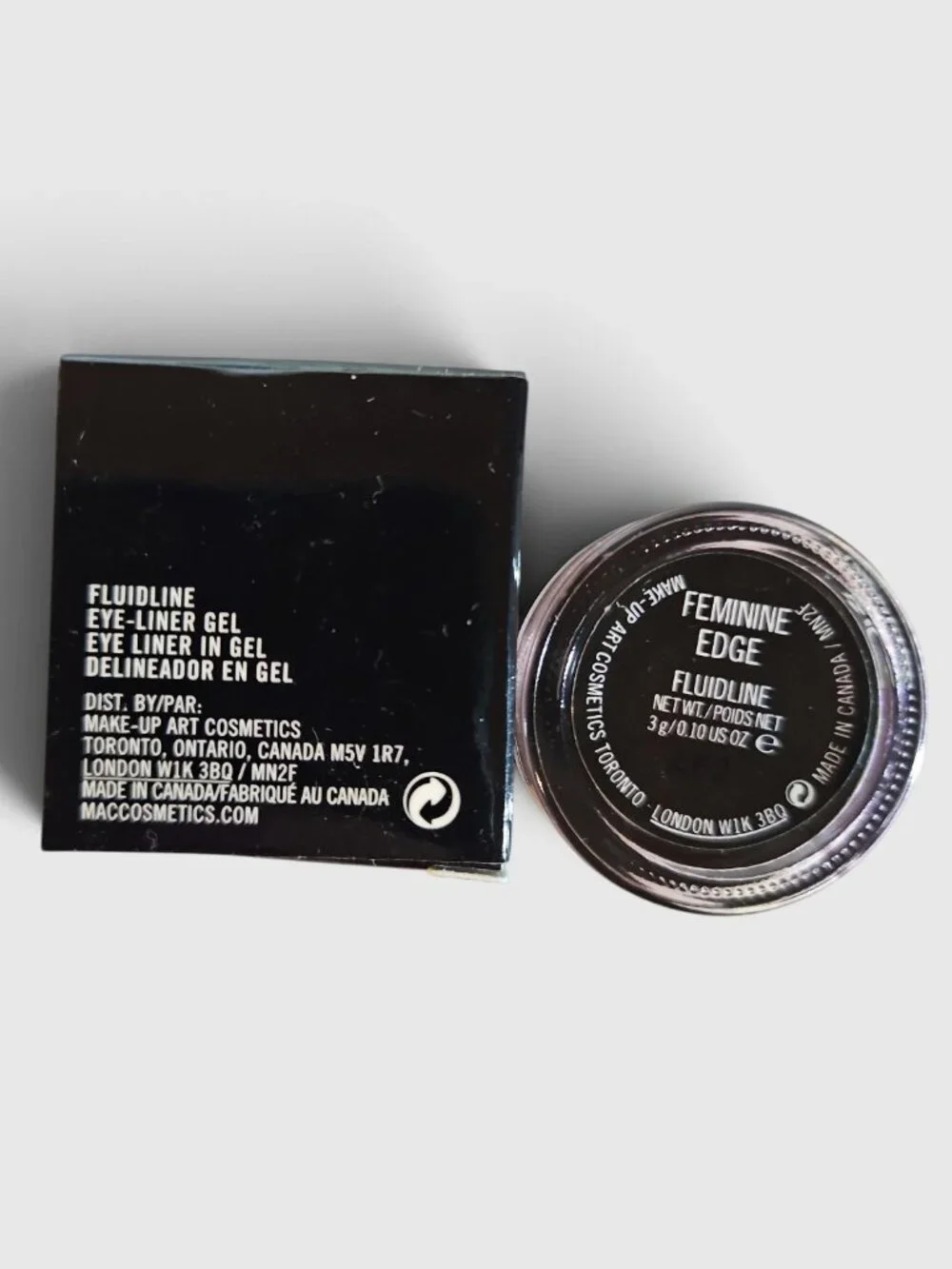 MAC Feminine Edge Fluidline Gel Eyeliner Limited Edition NEW IN BOX
